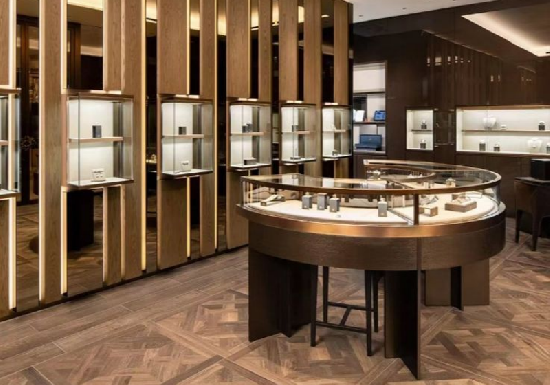 Luxury Jewelry Store Display Cases & Fixtures by Myshine Display Ltd
