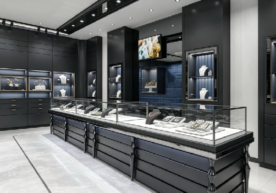 Premium Custom Jewelry Store Display Cases & Retail Fixtures