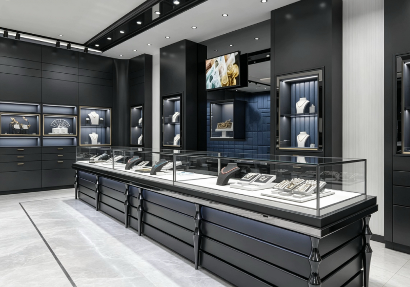 Premium Custom Jewelry Store Display Cases & Retail Fixtures