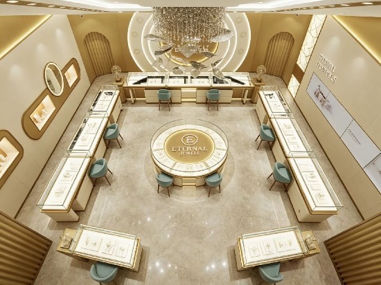 Eternal Glow Jewelry Retail Space & Display Solution