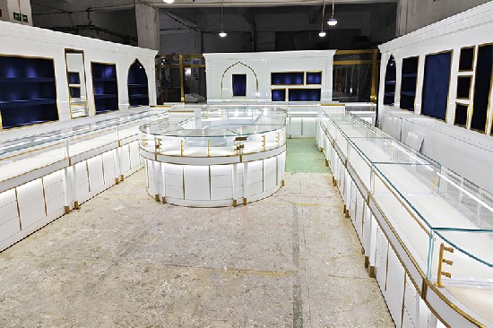 Factory Direcd Custom Made Jewelry Showcase and Display Counters
