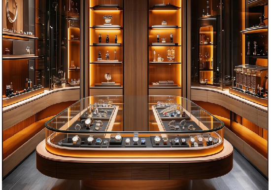 Premium Watch & Jewelry Boutique Display System