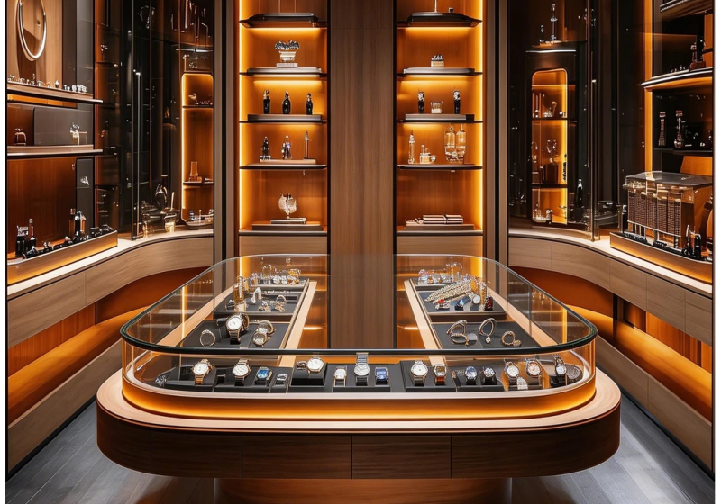 Premium Watch & Jewelry Boutique Display System