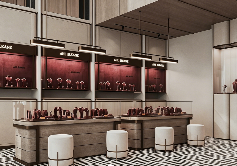 Luxury Custom Jewelry Display Cases