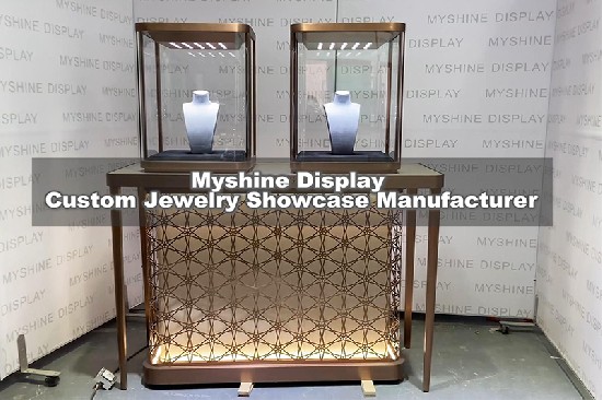 Speak Jewelry Slaes Counter And Window Showcase