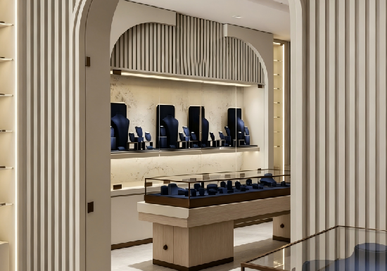 Modern Minimalist Jewelry Display Cabinets