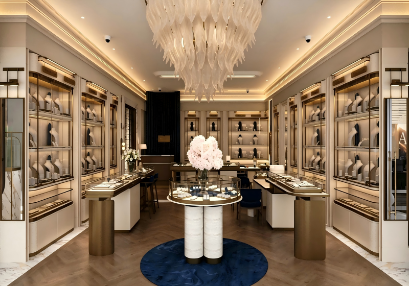 Elevate Your High-End Retail Experience with Bespoke Luxury Jewelry Store Solutions
