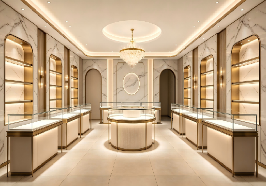Custom Jewelry Display Cabinets & Full Store Design Solutions