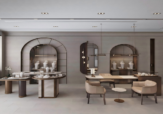 High-end jewelry brands, boutique owners, retail designers