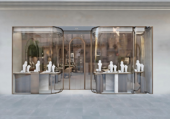 High-end jewelry brands, boutique owners, retail designers