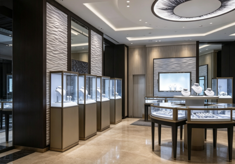 Eclipse Noir Jewelry Retail Space & Display Solution
