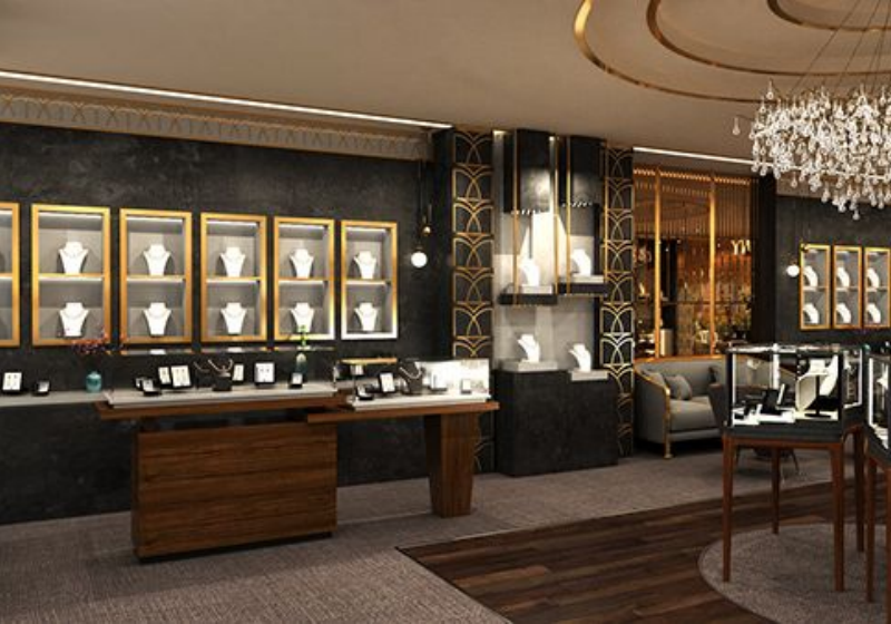 Premium Luxury Jewelry Store Interior Design & Display Solutions