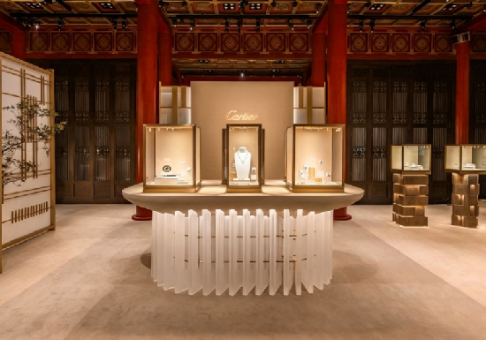 Vermilion Heritage Jewelry Pop-Up Exhibition & Display Solution