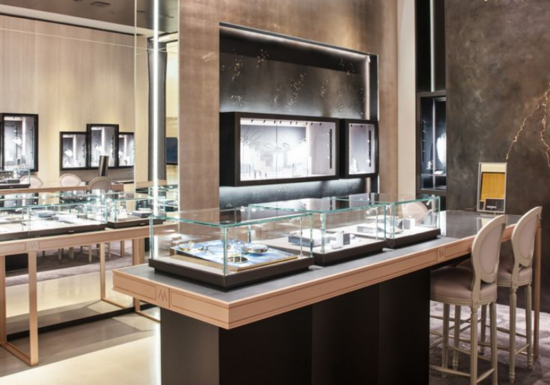 Custom High-End Boutique Showcases
