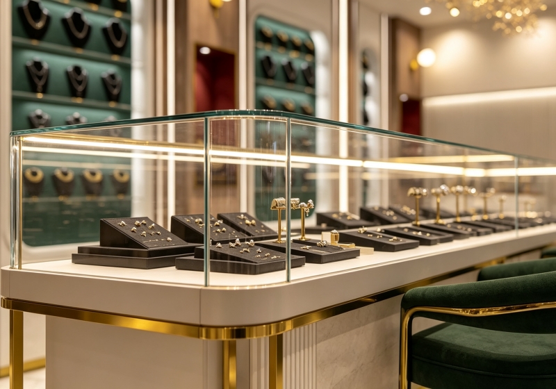 Luxury Jewelry Store Showroom Design