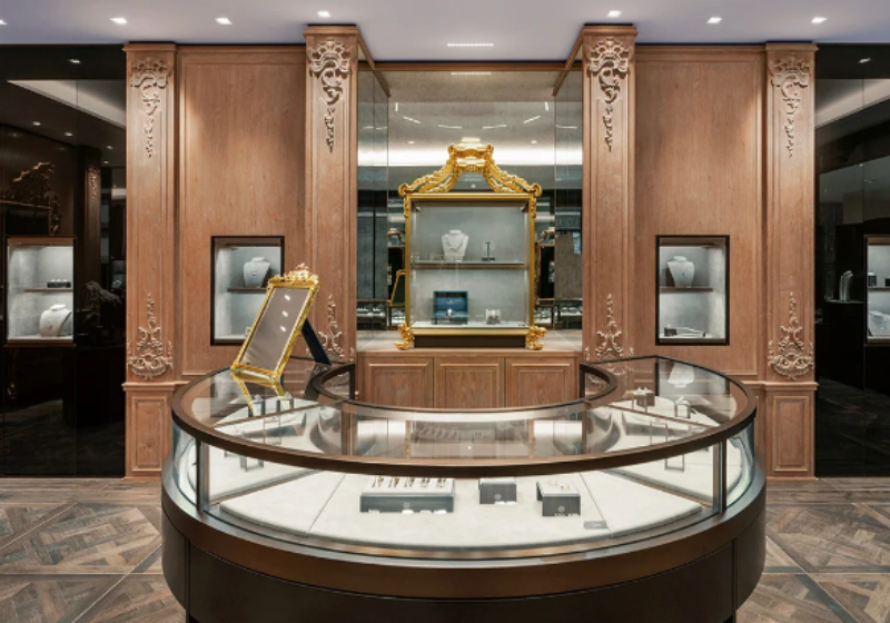 Custom Boutique Jewellery Showcases Factory