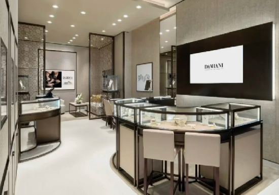 Modern Minimalist Luxury Jewelry Store Full‑Shop Display Solution