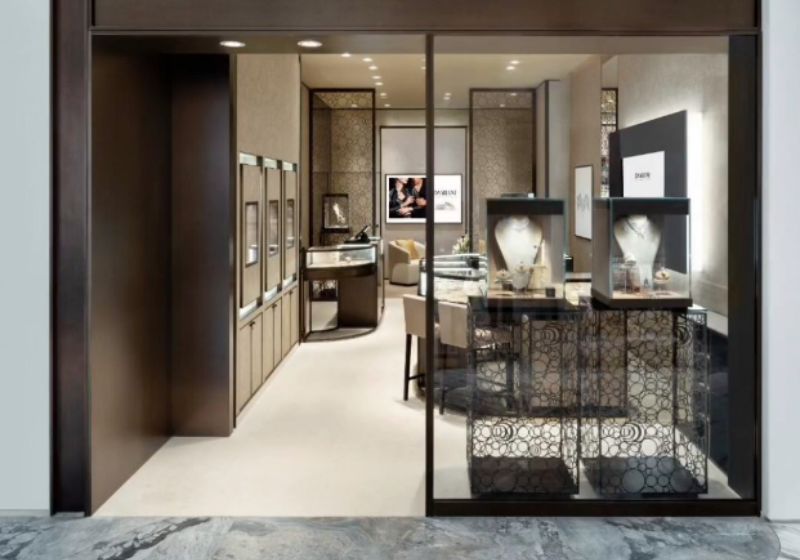Modern Minimalist Luxury Jewelry Store Full‑Shop Display Solution