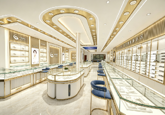 Lumina Arc Jewelry Retail Space & Display Solution