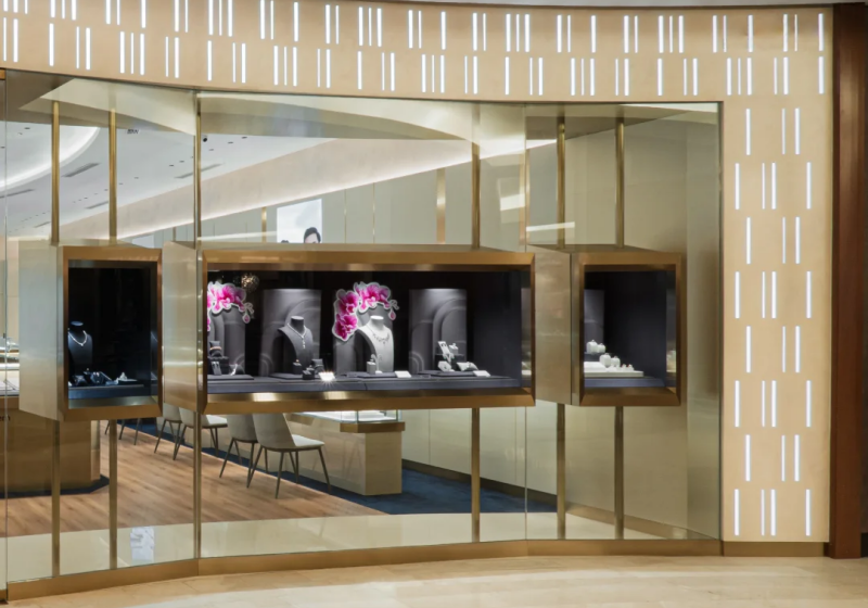 Modern Luxury Jewelry Store Display Fixtures for High‑End Retail Projects