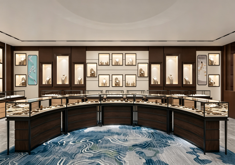 Luxury Jewelry Showroom Design