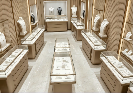 Luxury Custom Jewelry Store Interior Design
