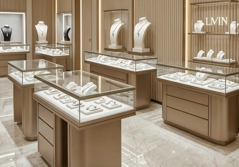 Luxury Custom Jewelry Store Interior Design