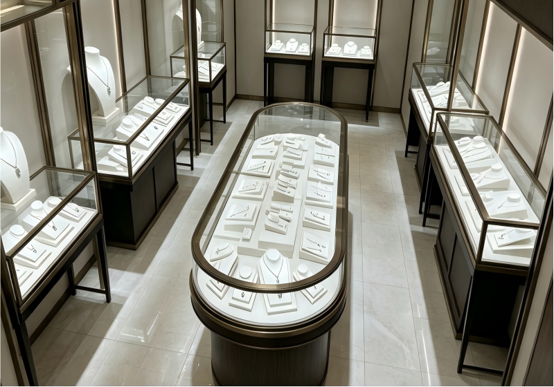 Modern Art‑Inspired Jewelry Boutique Full‑Store Interior Solution