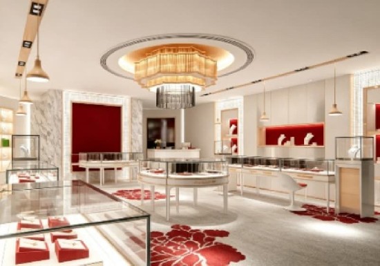 Luxury Jewelry Store Display Cabinets