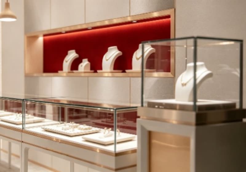 Luxury Jewelry Store Display Cabinets