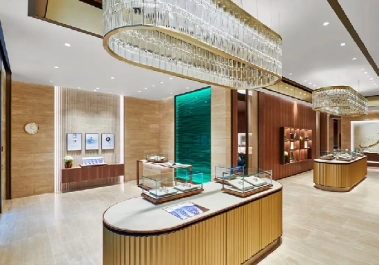Luxury Jewelry Store Interior & Custom Jewellery Display Counters
