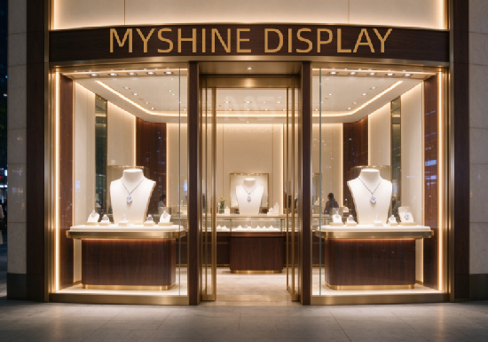 Custom Diamond Jewelry Display Cases for Independent Jeweler Boutique Stores