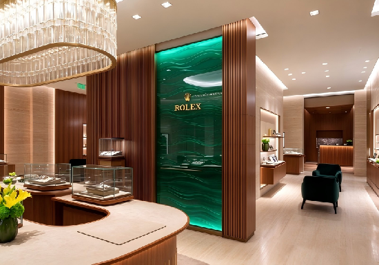 Premium Luxury Watch Boutique Interior & Custom Wooden Watch Display Cabinets
