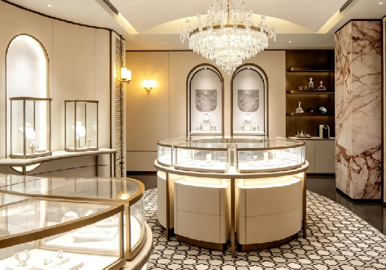Bespoke High-End Jewelry Shop Interior