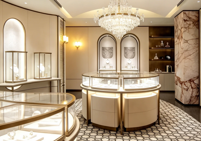 Bespoke High-End Jewelry Shop Interior