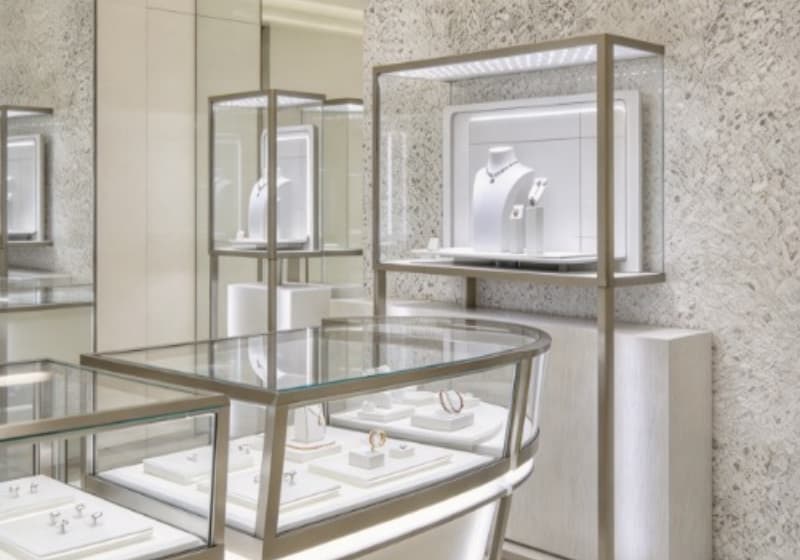 Minimalist Luxury Jewelry Display Solution