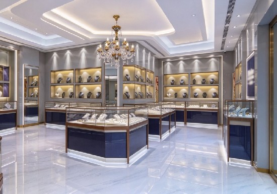 Custom Light Luxury Jewelry Store Interior