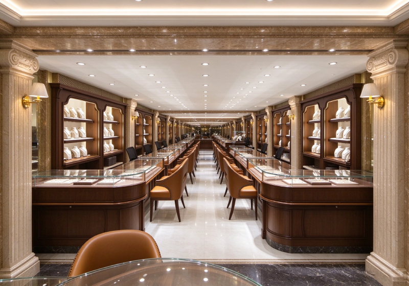 European Classic Jewelry Showroom