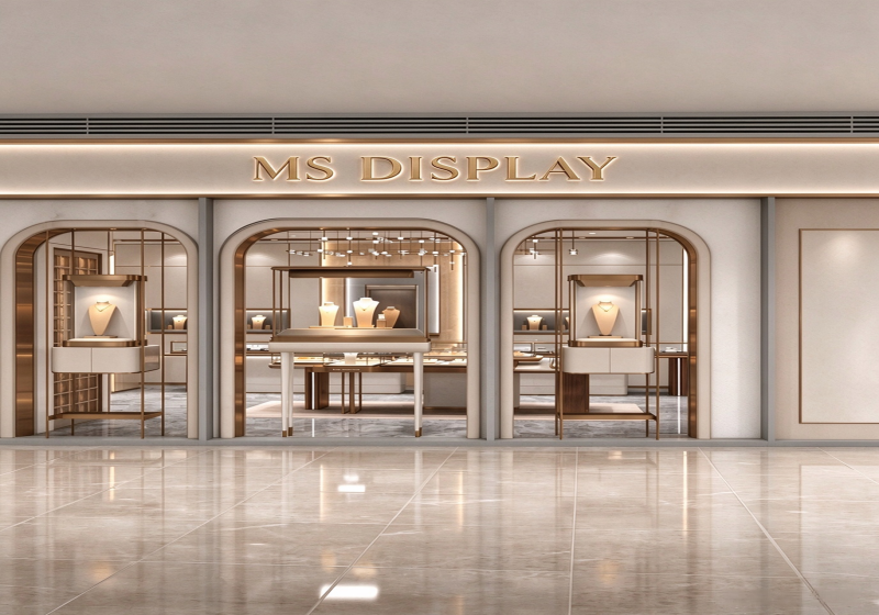 Premium Fine Jewelry Boutique Design | One-Stop Jewelry Showcase Manufacturing & Display Package Solution