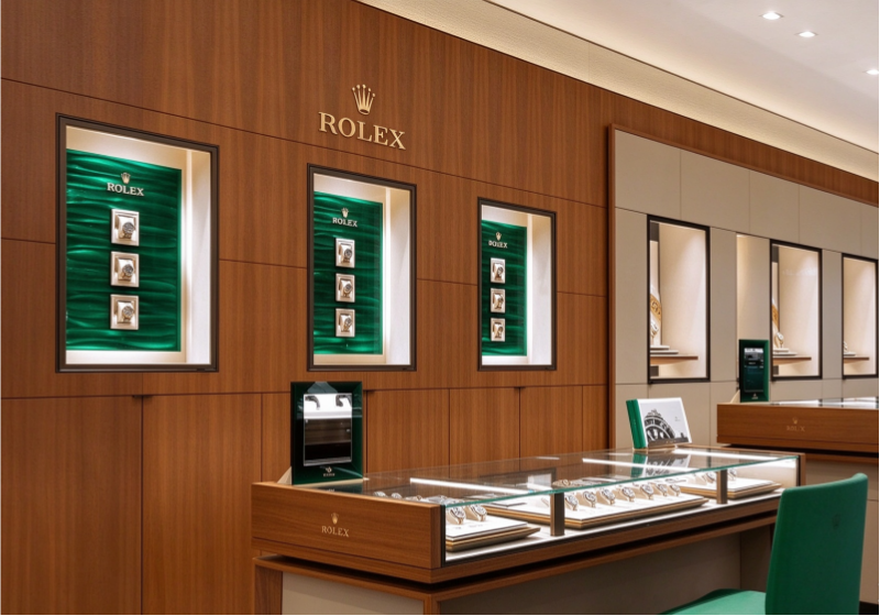 Premium Brand Watch Boutique Interior