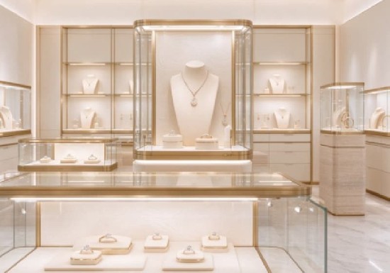 Premium Boutique Jewelry Store Display Furniture Set