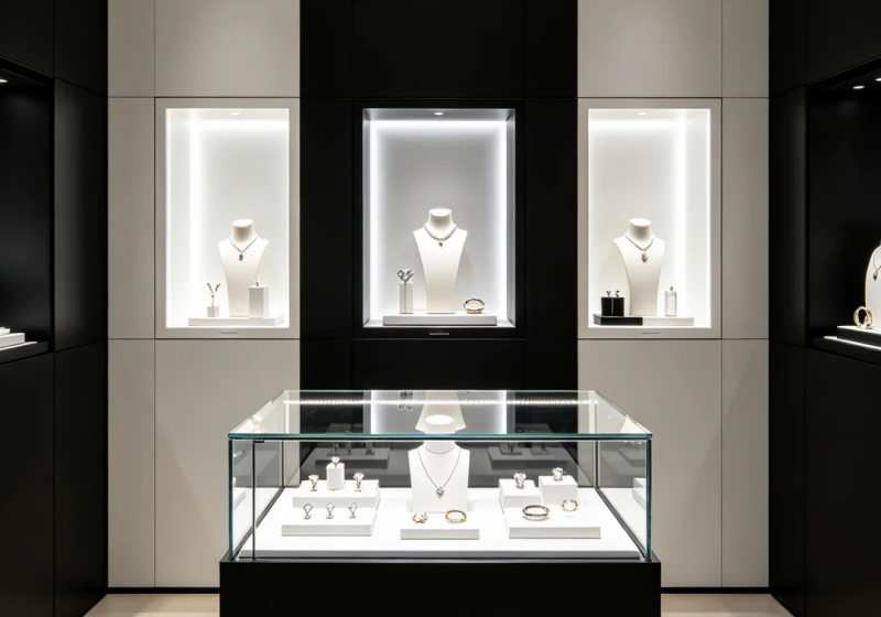 Premium Jewellery Display Cabinets for Luxury Boutique Stores