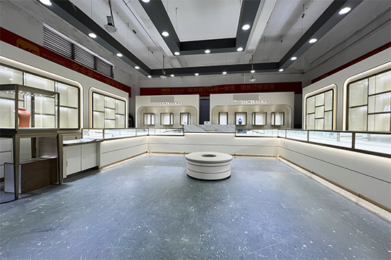 A Jewelry Store Project in Canada: Custom Jewelry Display Counters by Myshine Display