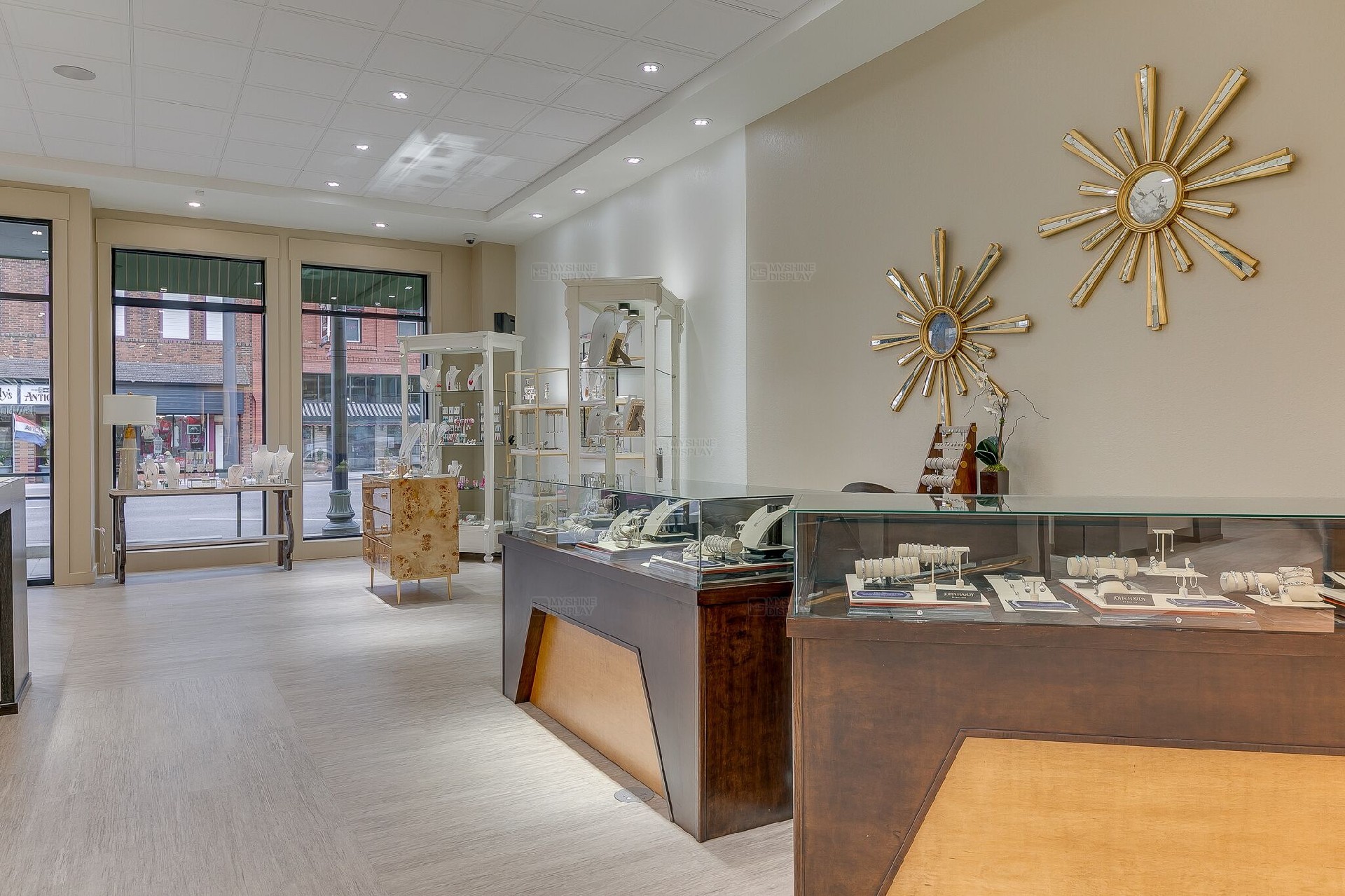 Myshinedisplay jewelry store Interior Design 119