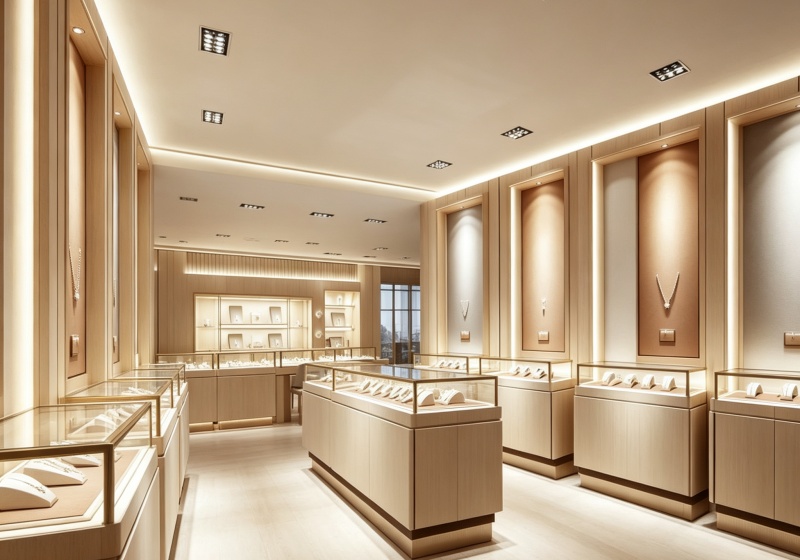 Complete Luxury Jewelry Showroom Solution