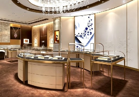 Overall Space Design Scheme for High-end Jewelry Stores