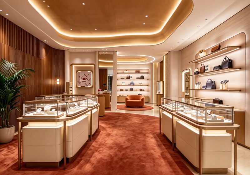 Luxury Jewelry Store Space Design