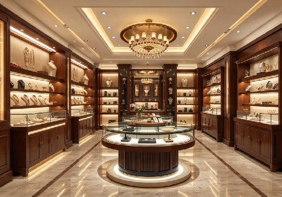 Custom Jewelry Store Display Furniture